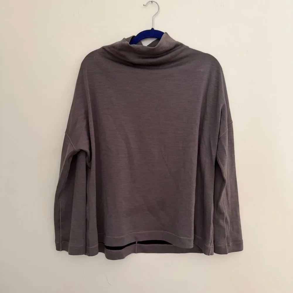 Lululemon Principal Dancer Funnel Neck merino wool Sweater
